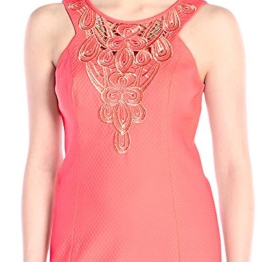 Lilly Pulitzer Bright Coral Orange Dress